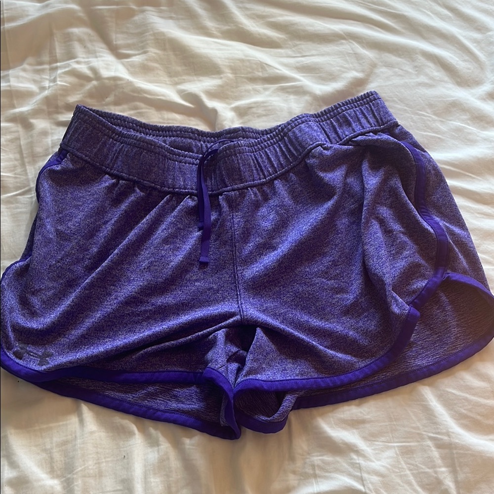Under Armour Women's Purple Shorts Size Medium